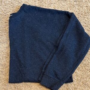 Peter Millar Heathered Blue Crewneck